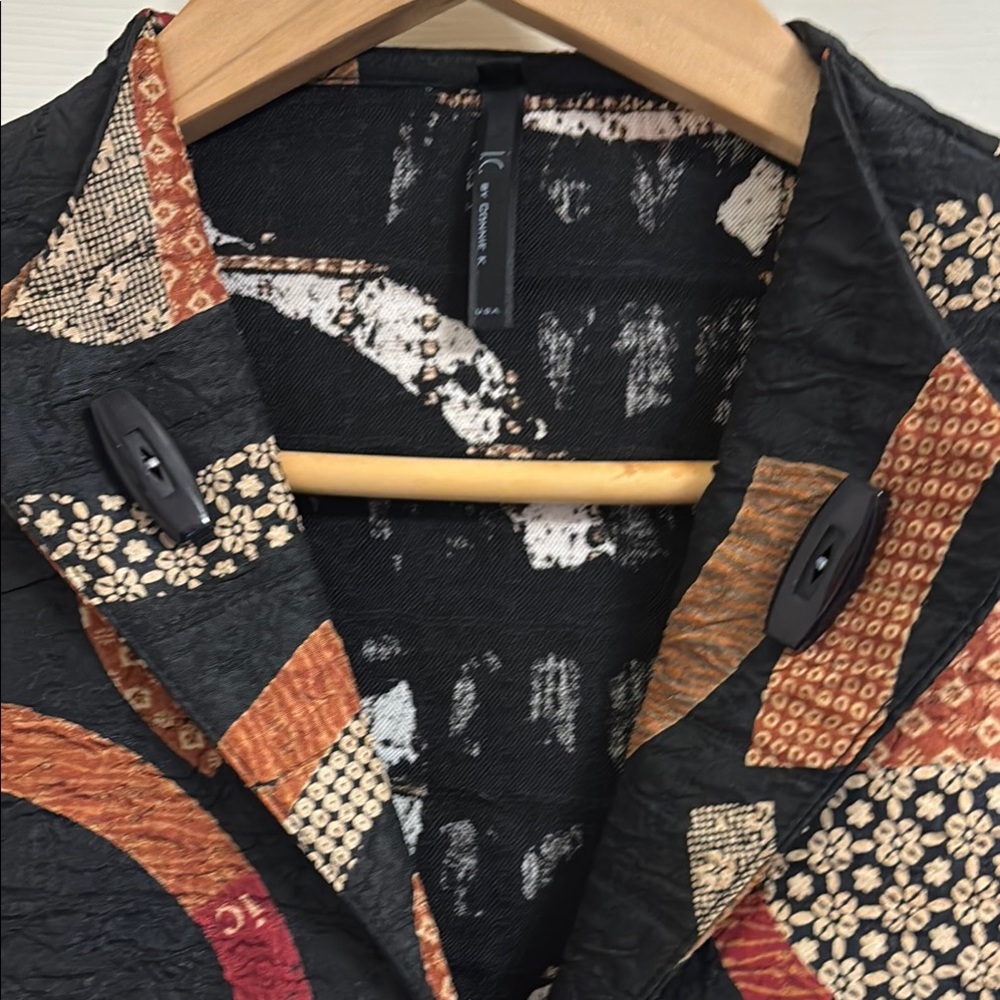 Artistic Patchwork Jacket - image 2